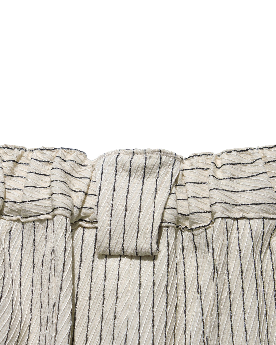 Stripe Layer Pants ᛝ Ivory Stripe