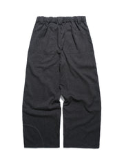 Flow Pleat Pants ᛝ Black