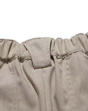 Flow Pleat Pants ᛝ Khaki