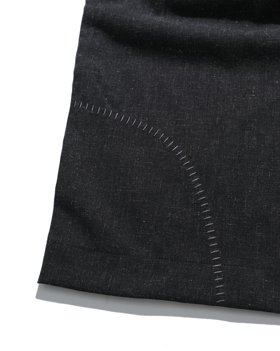 Flow Pleat Pants ᛝ Black