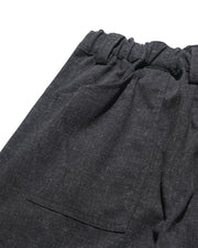 Flow Pleat Pants ᛝ Black