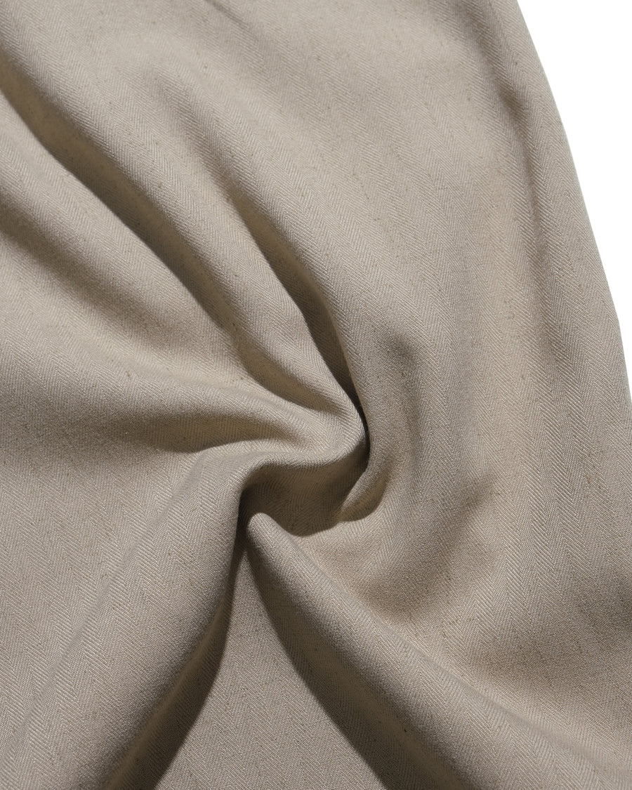 Flow Pleat Pants ᛝ Khaki