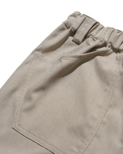 Flow Pleat Pants ᛝ Khaki