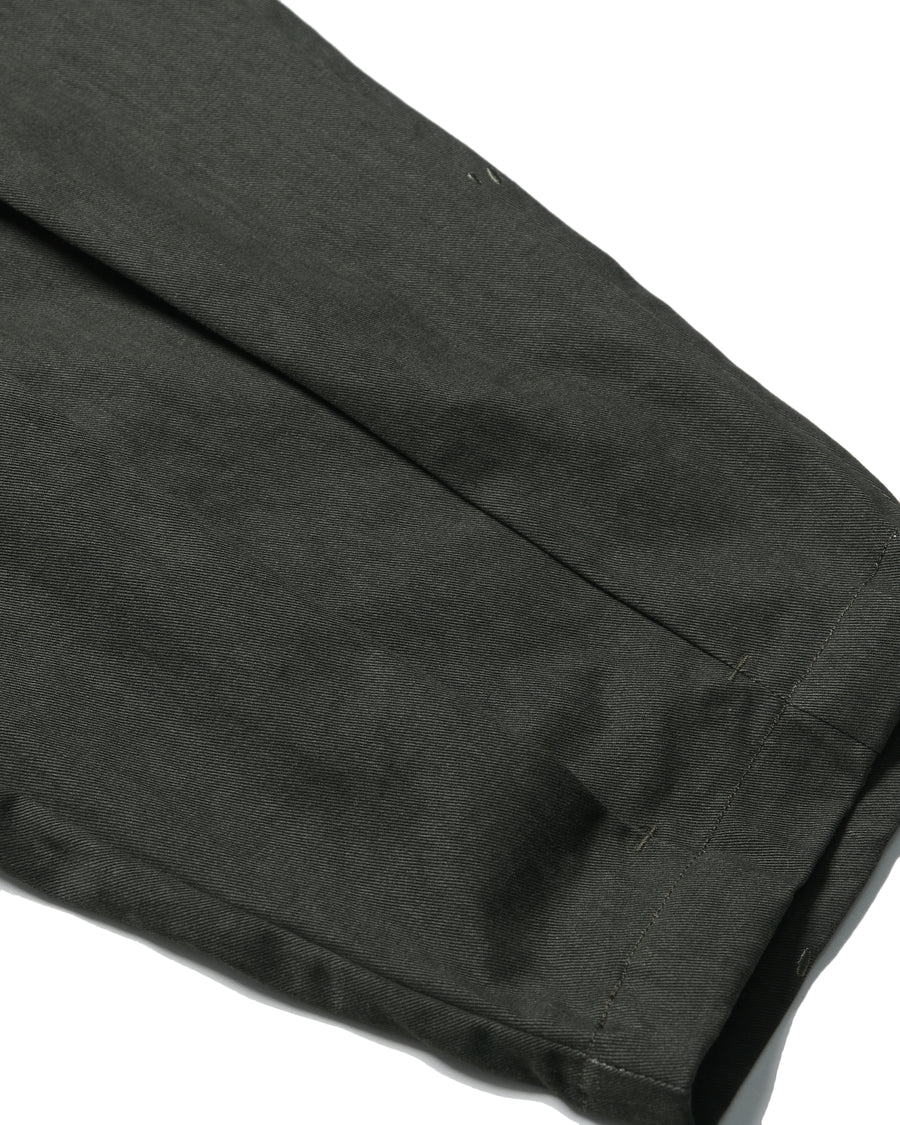 Pleat Loose Pants ᛝ Deep Green