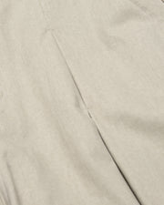 Pleat Loose Pants ᛝ Khaki