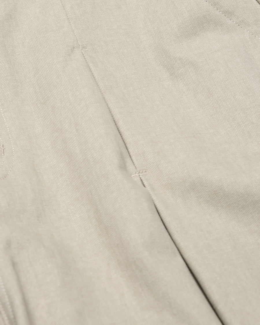 Pleat Loose Pants ᛝ Khaki