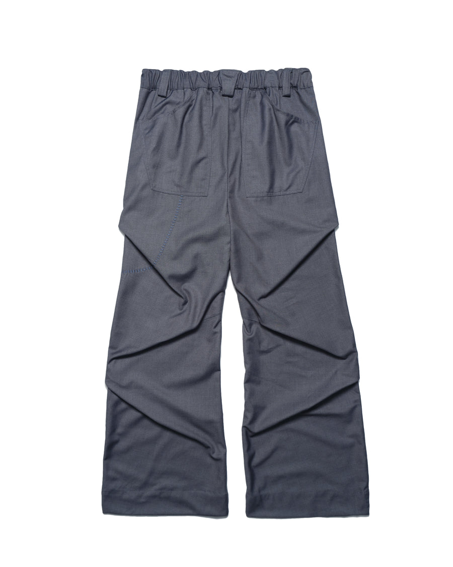 Volume Layer Pants ᛝ Slate Grey