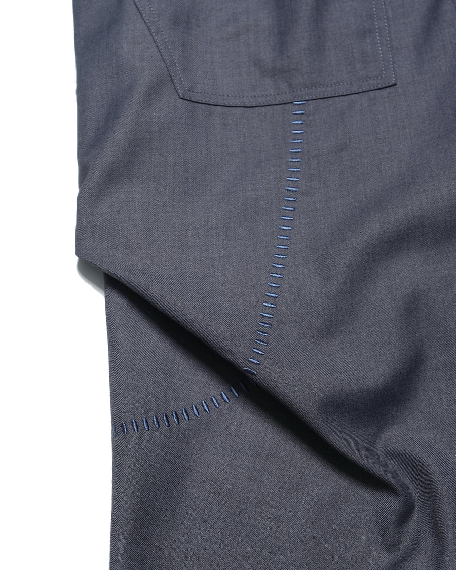 Volume Layer Pants ᛝ Slate Grey