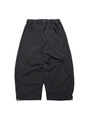 Pleat Volume Pants ᛝ Black