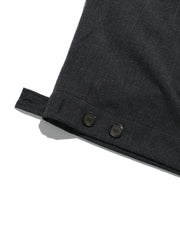 Pleat Volume Pants ᛝ Black