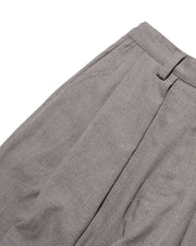 Pleat Volume Pants ᛝ Taupe