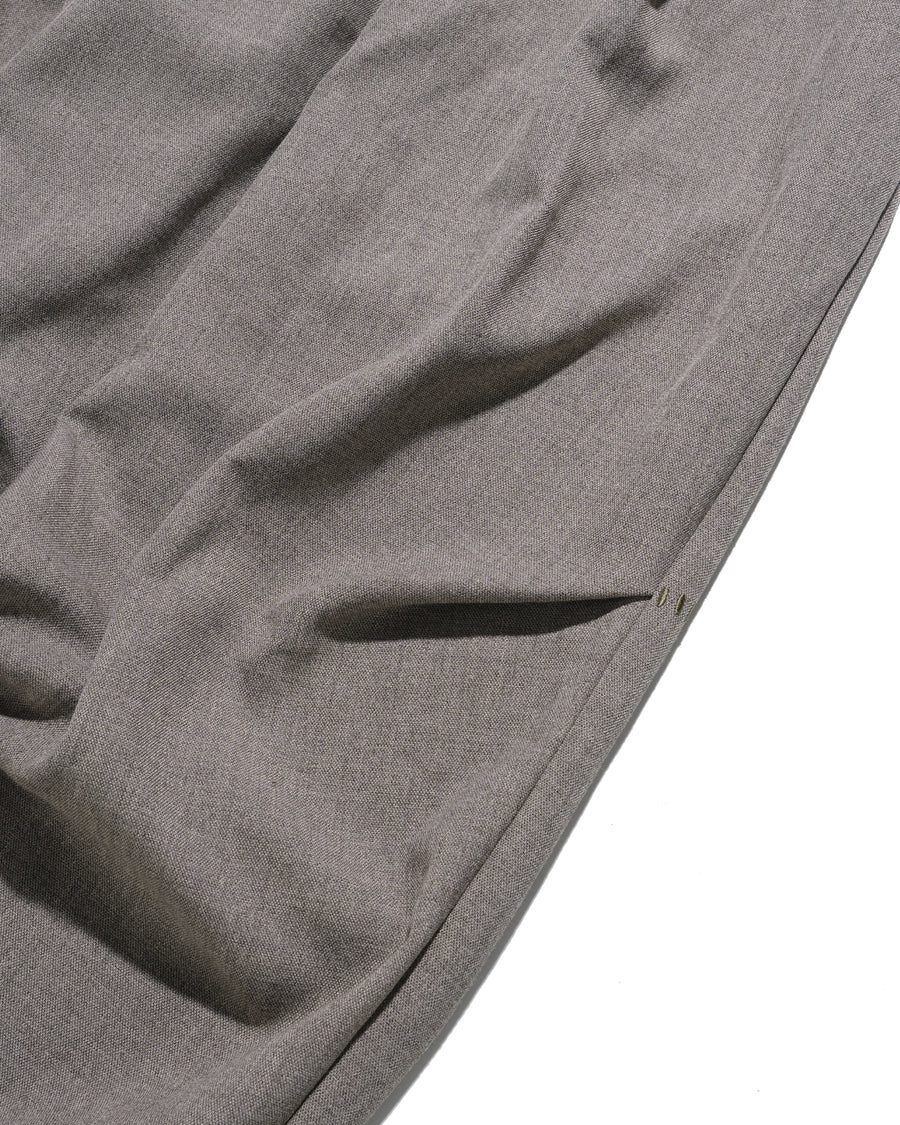 Pleat Volume Pants ᛝ Taupe