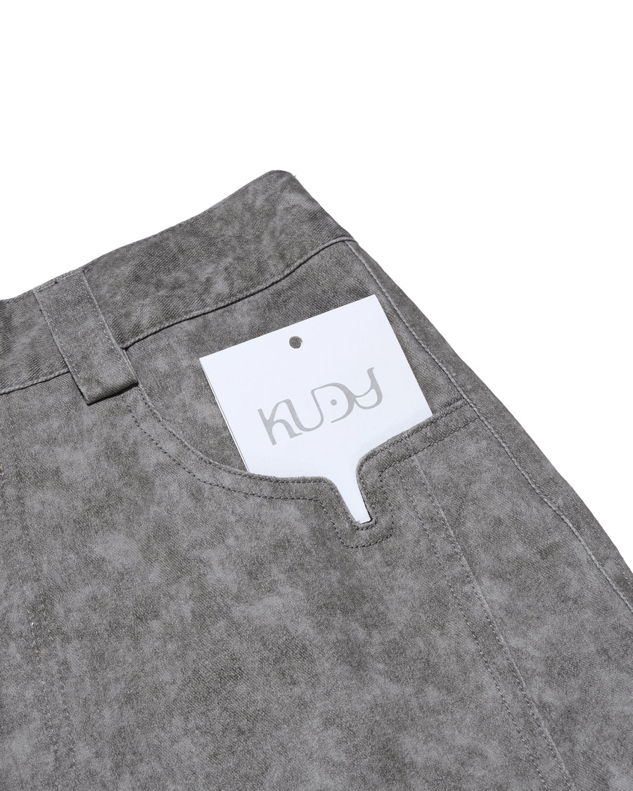 Washed Work Pants ᛝ Washed Grey