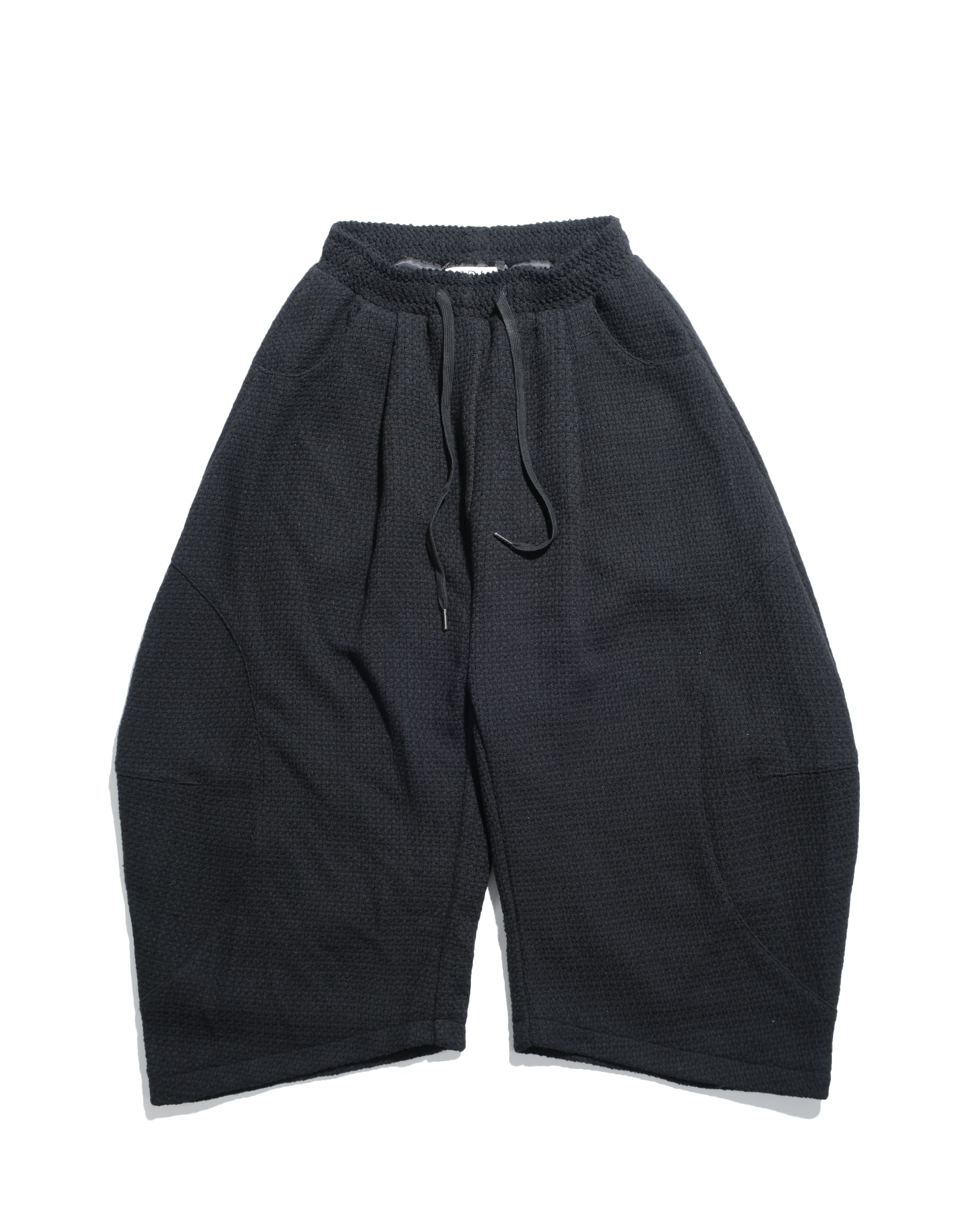 Volume Knit Pants ᛝ Black