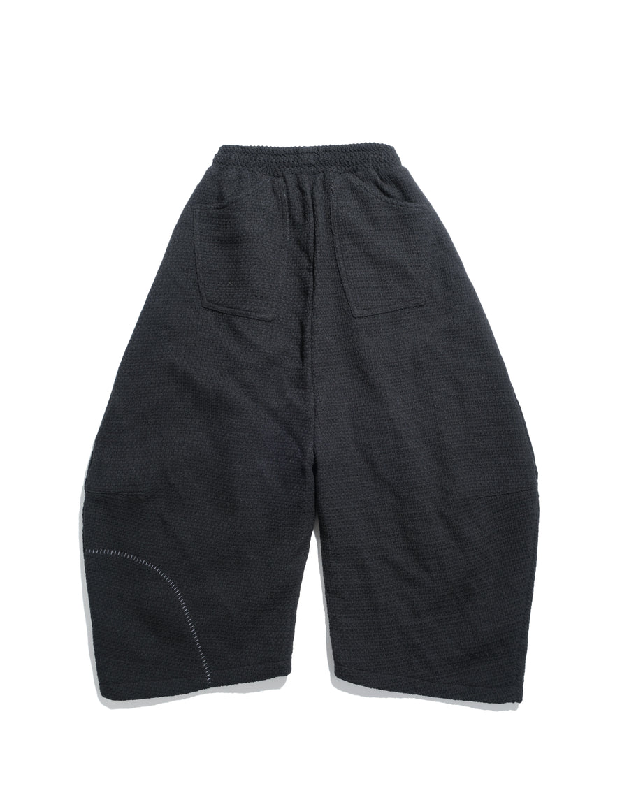 Volume Knit Pants ᛝ Black
