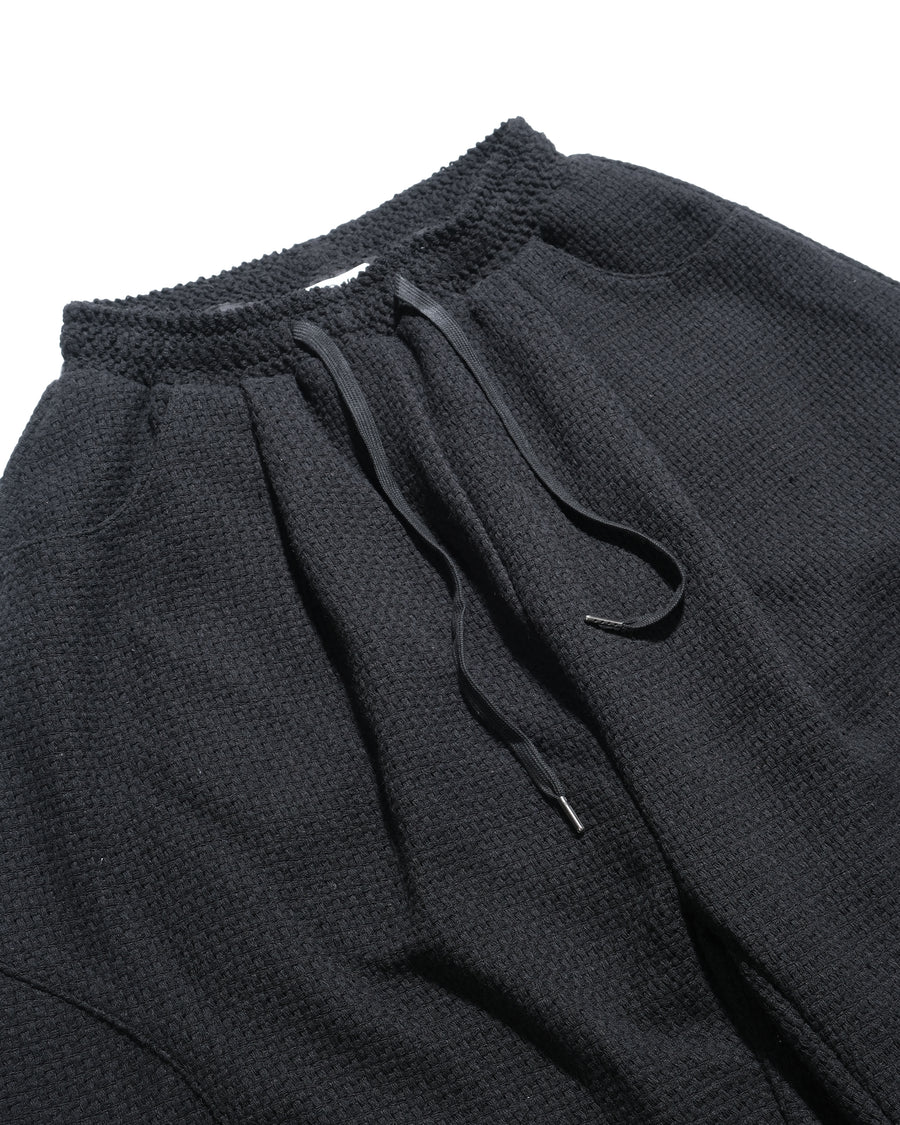 Volume Knit Pants ᛝ Black