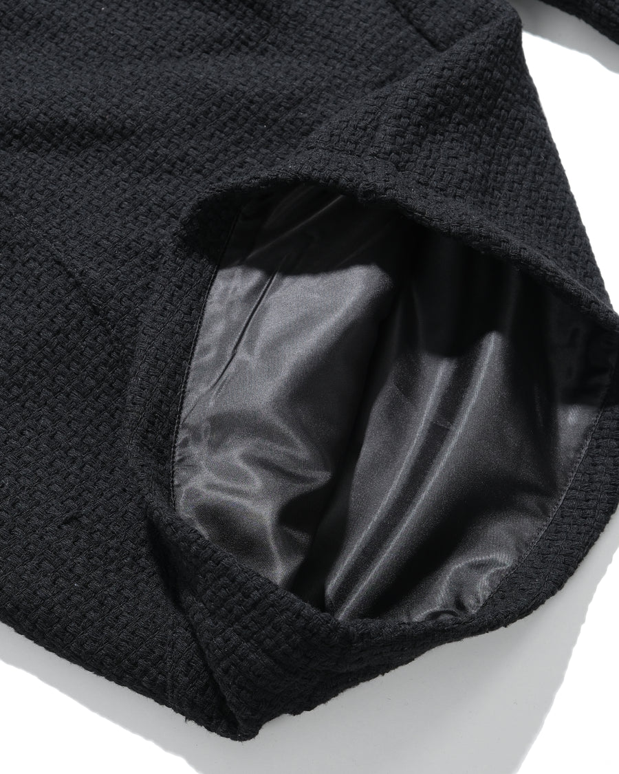 Volume Knit Pants ᛝ Black