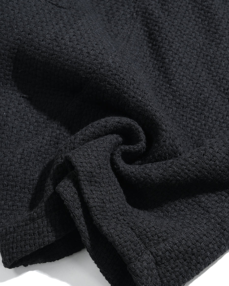 Volume Knit Pants ᛝ Black