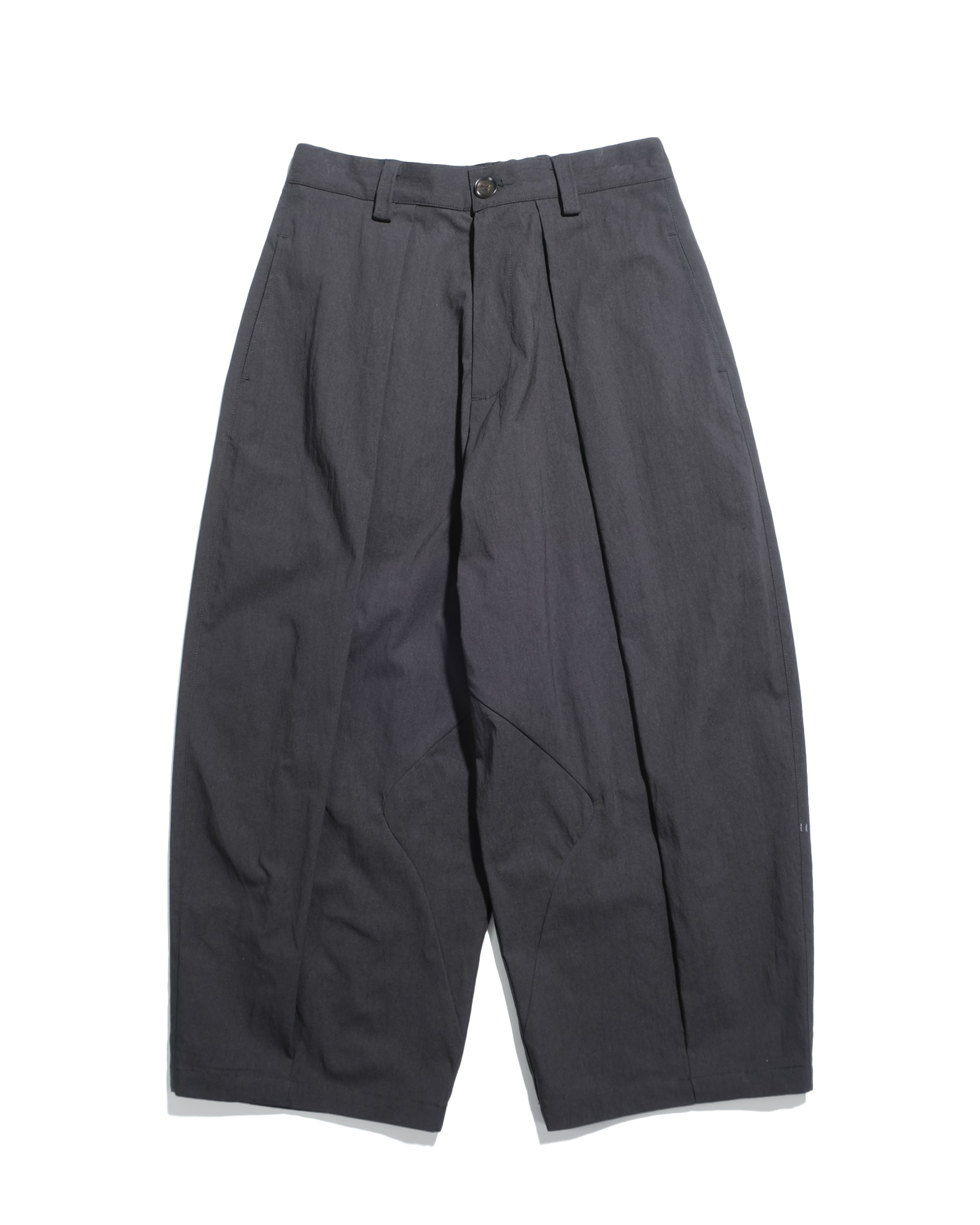 Pleat Wide Pants ᛝ Black