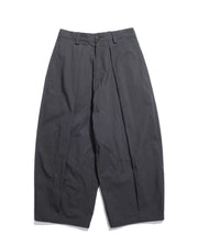 Pleat Wide Pants ᛝ Black