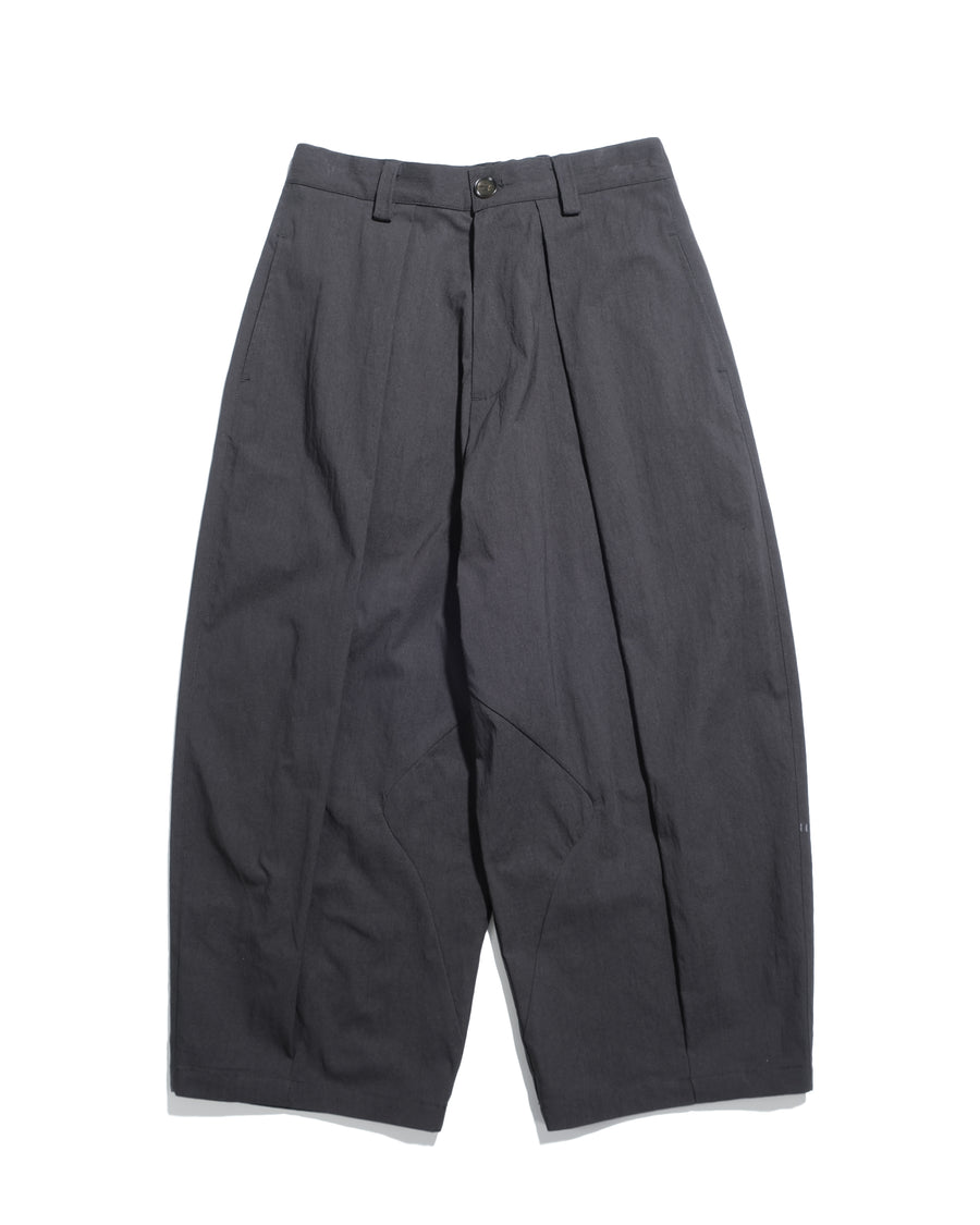 Pleat Wide Pants ᛝ Black