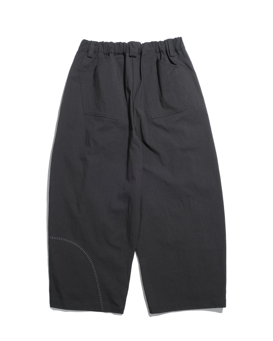 Pleat Wide Pants ᛝ Black