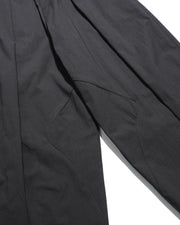 Pleat Wide Pants ᛝ Black