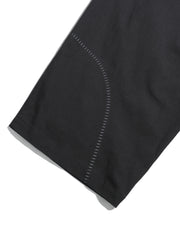 Pleat Wide Pants ᛝ Black