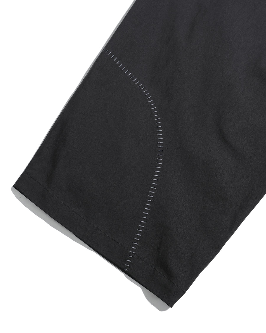 Pleat Wide Pants ᛝ Black