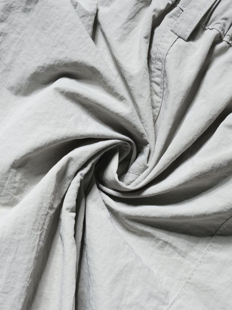 Track Shorts ᛝ Mist Grey