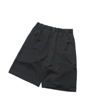 Layer Fold Pocket Shorts ᛝ Black