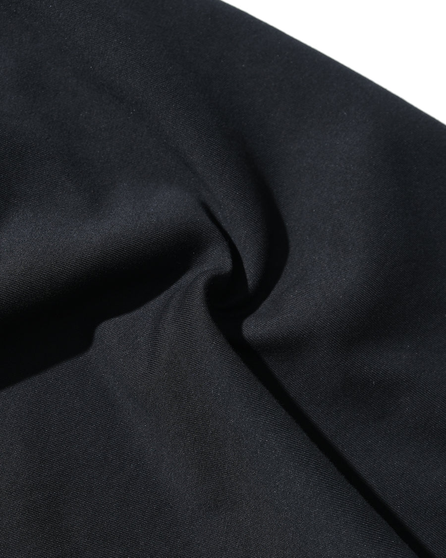 Arc Stitch Wide Shorts ᛝ Black