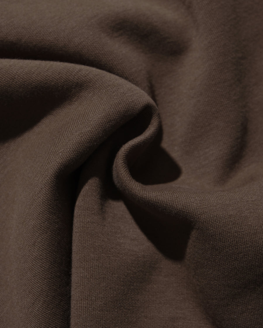 Arc Stitch Wide Shorts ᛝ Clay Brown