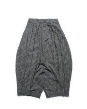 Fray Balloon Pants ᛝ Ash Grey