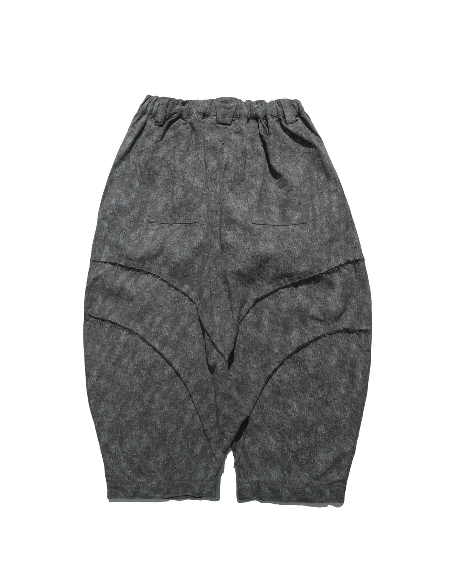 Fray Balloon Pants ᛝ Ash Grey