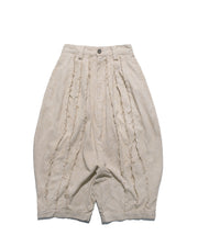 Fray Balloon Pants ᛝ Oat