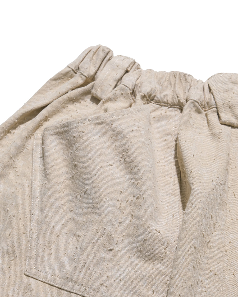 Fray Balloon Pants ᛝ Oat