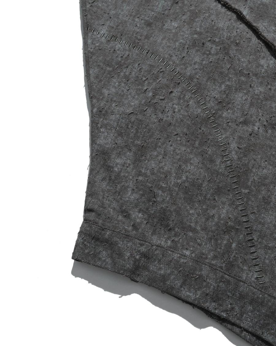 Fray Balloon Pants ᛝ Ash Grey