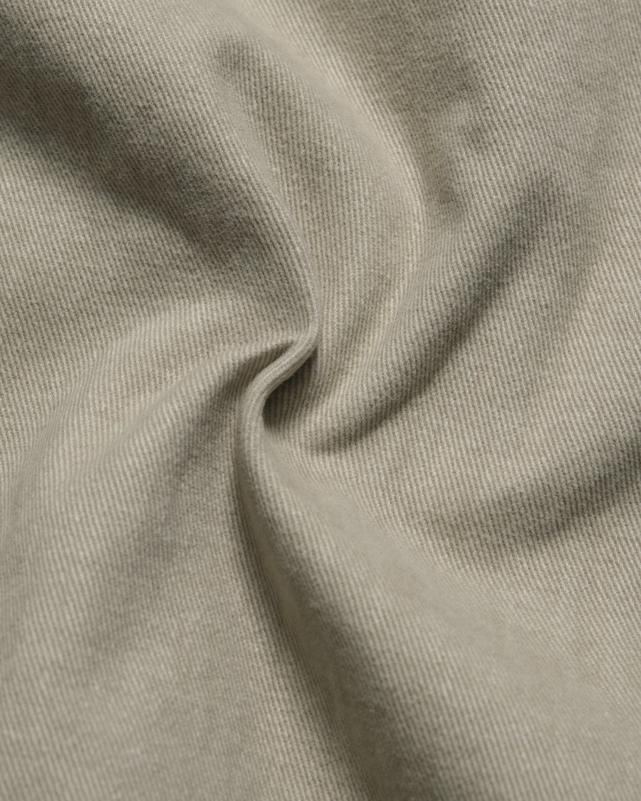 Double-Pleated Shorts ᛝ Khaki