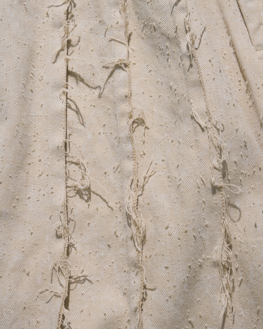 Fray Balloon Pants ᛝ Oat