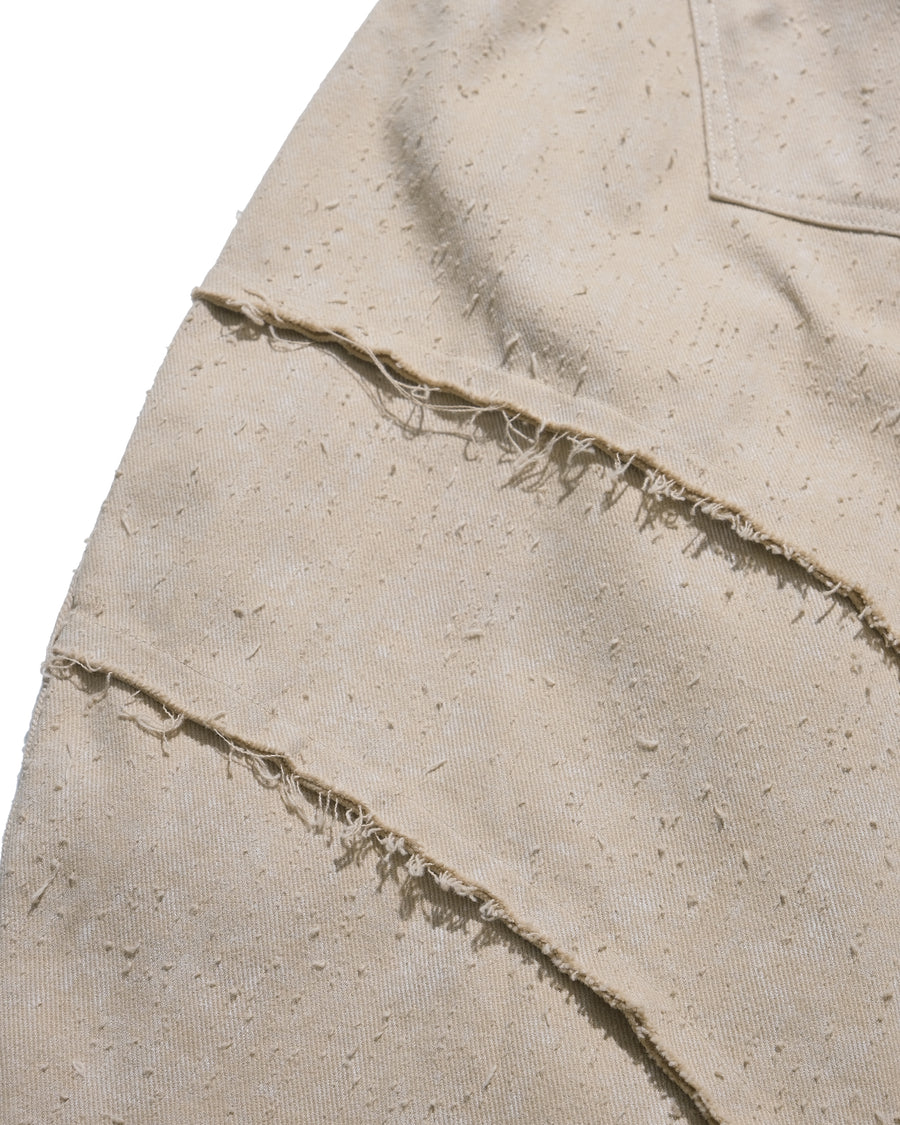 Fray Balloon Pants ᛝ Oat