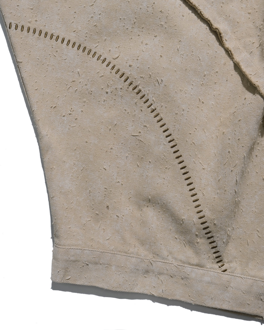 Fray Balloon Pants ᛝ Oat