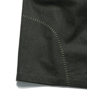 Double-Pleated Shorts ᛝ Deep Green