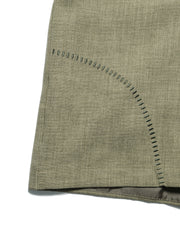 Wrap Collar Shirt ᛝ Sage Green