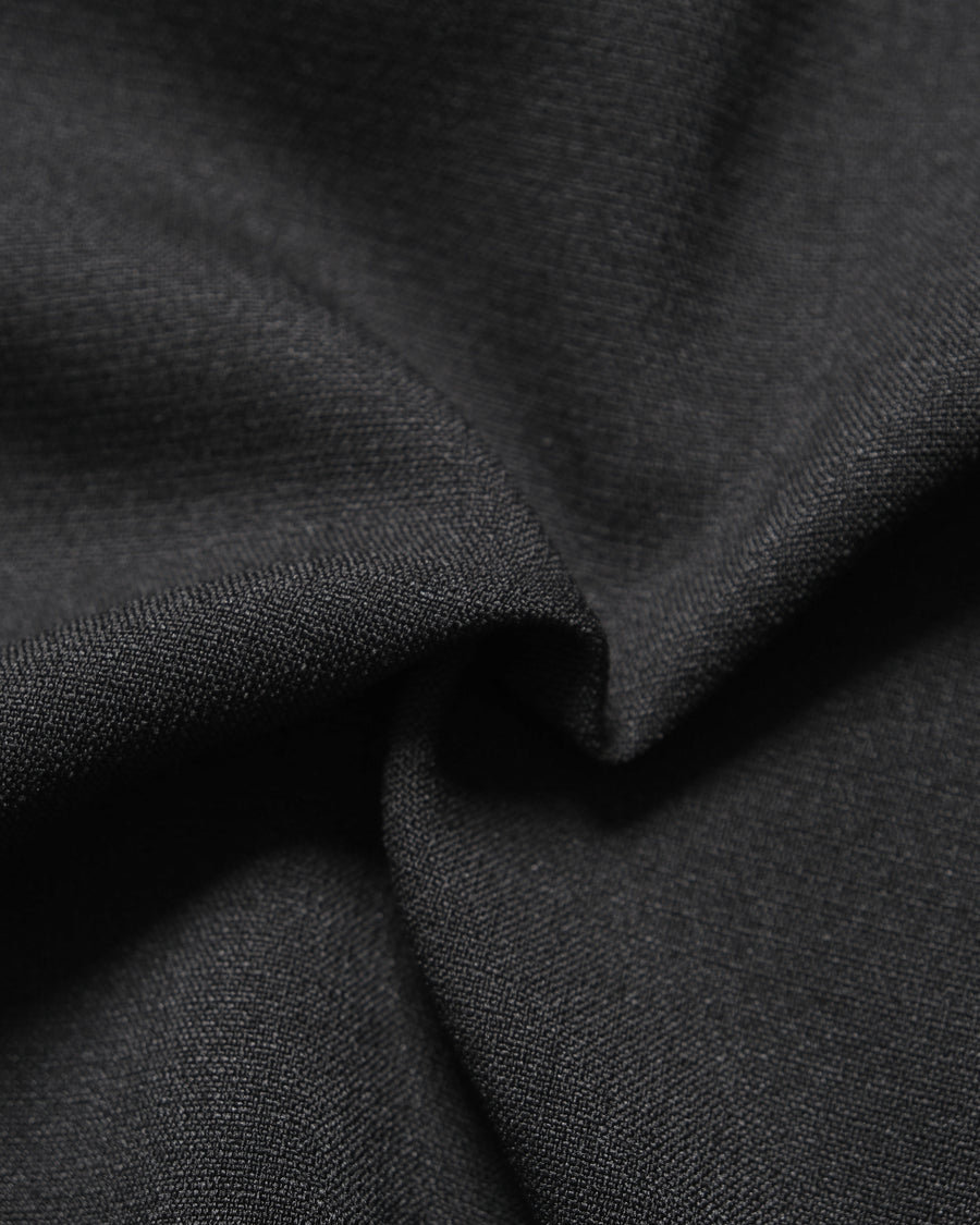 Wrap Collar Shirt ᛝ Black