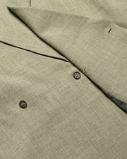 Wrap Collar Shirt ᛝ Sage Green