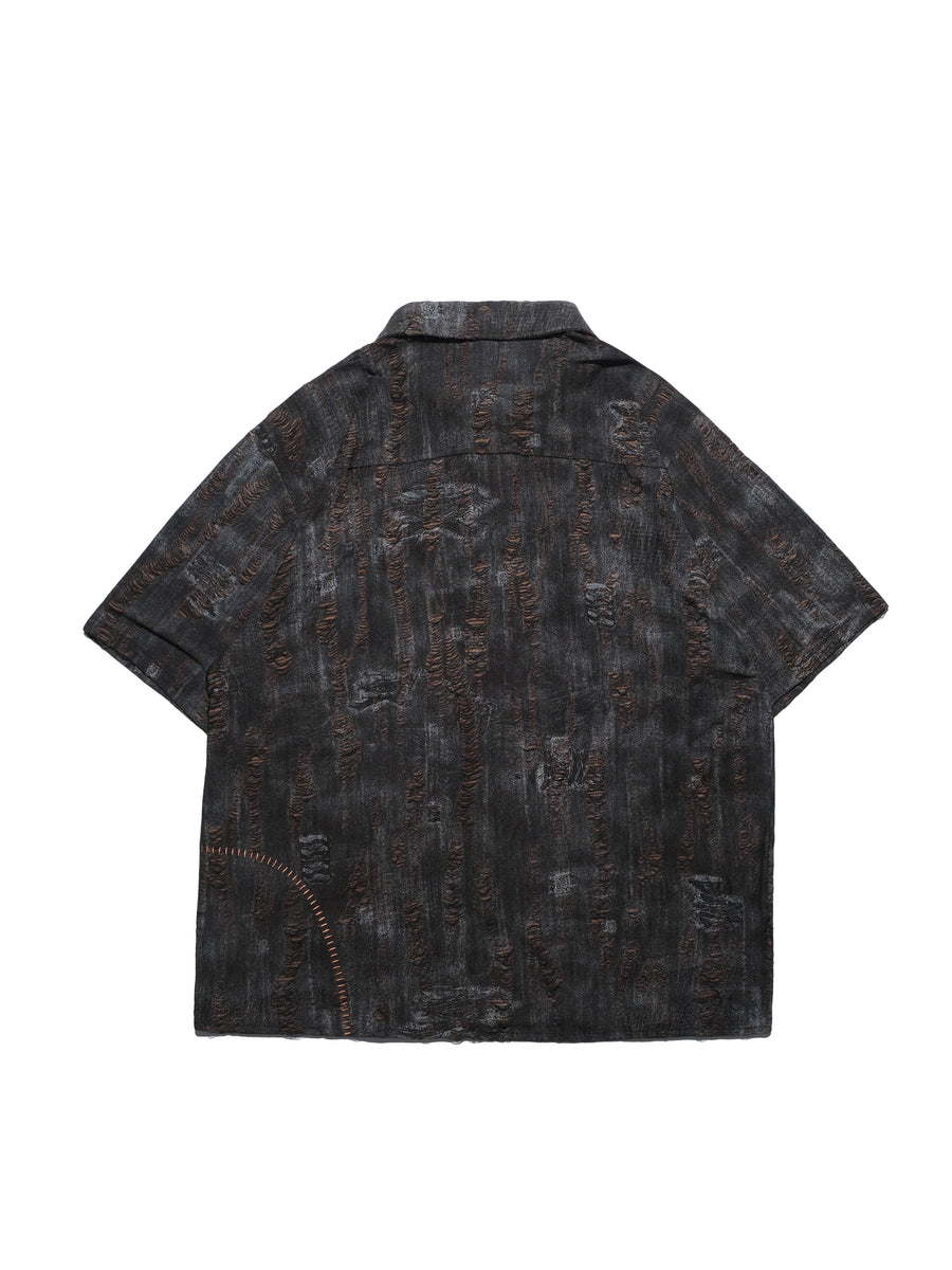 Rift Texture Shirt ᛝ Black