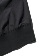 Boxy Ribbed Tee ᛝ Black