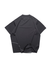 Spiral Line Tech T-shirt ᛝ Black