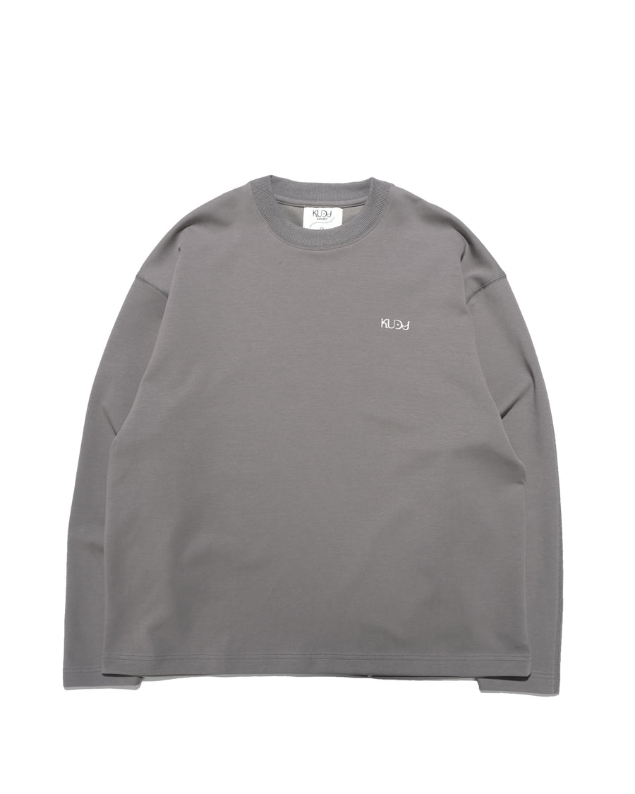 Kudu Logo Long Sleeve Tee ᛝ Grey